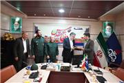 جلسه ی تودیع ومعارفه ی فرمانده پایگاه بسیج شهید هاشمی نژاد، منطقه لرستان برگزار شد