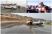 آماده باش و حضور گشت های راهداری در محور های مواصلاتی لرستان