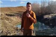 گلایه اهالی روستای «تاجو علیا» از نبود آب شرب سالم و بهداشتی + فیلم