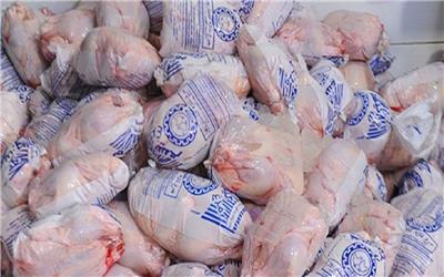 توزیع بیش از 100 تن مرغ منجمد در بازار لرستان