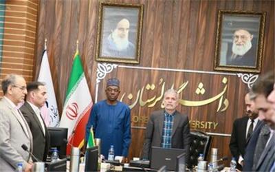 نشست مشترک سفیر نیجریه با مدیران دانشگاه لرستان