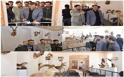 افتتاح موزه تاریخ طبیعی و تنوع زیستی لرستان در قلعه فلک الافلاک خرم آباد