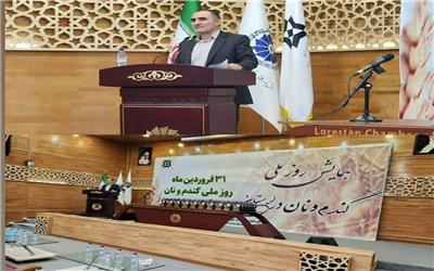 پیش بینی ذخیره 600 هزار تن گندم در لرستان