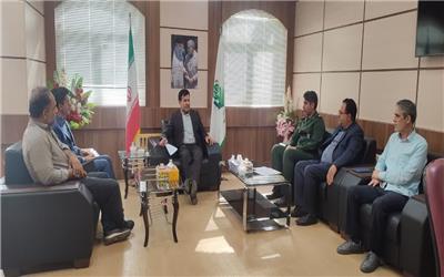 دیدارمدیر فنی و محرومیت زدایی بسیج سازندگی و مدیران آب و خاک جهادکشاورزی با مدیر کل دیوان محاسبات استان