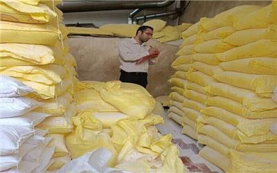 انبار احتکار 18 تن گندم در دلفان کشف شد