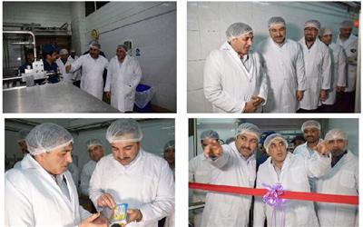 راه اندازی دو خط تولید جدید در شرکت شیر پگاه لرستان
