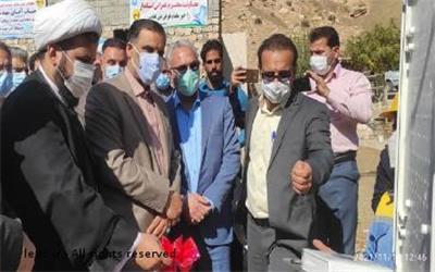 آیین افتتاح پروژه برق رسانی به روستای گلابان 3 درشهرستان چگنی