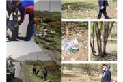 نظارت سرپرست اداره کل حفاظت محیط‌زیست استان لرستان از وضعیت بازگرداندن پسماندها بعد از روز سیزده فروردین