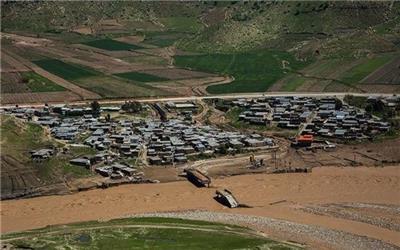خسارت سیل به تاسیسات آب شرب7 روستای لرستان