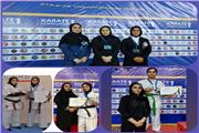 حضور کاراته کا های لرستان در دومین دوره مسابقات لیگ کاراته 1 سبک های آزاد ایران